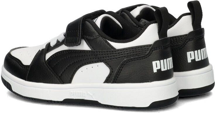 Puma Rebound v6 Low sneakers wit zwart Imitatieleer Meerkleurig 31 - Foto 8