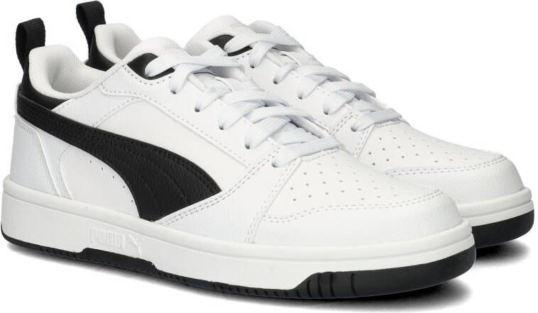 Puma Rebound V6 Low Fashion sneakers Schoenen white black black maat: 36 beschikbare maaten:36 37.5 38.5 39 - Foto 8