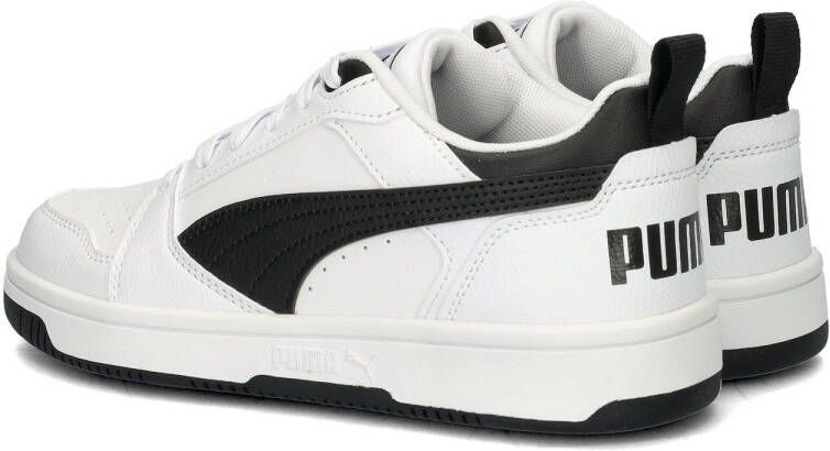 Puma Rebound V6 Low Fashion sneakers Schoenen white black black maat: 36 beschikbare maaten:36 37.5 38.5 39 - Foto 7