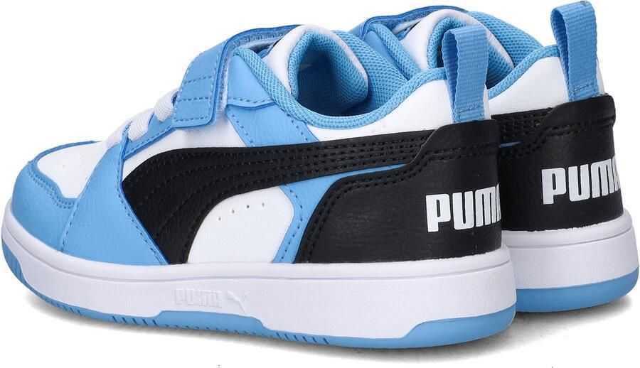 PUMA Rebound V6 Lo AC+ PS Unisex Sneakers Team Light Blue- Black- White - Foto 9