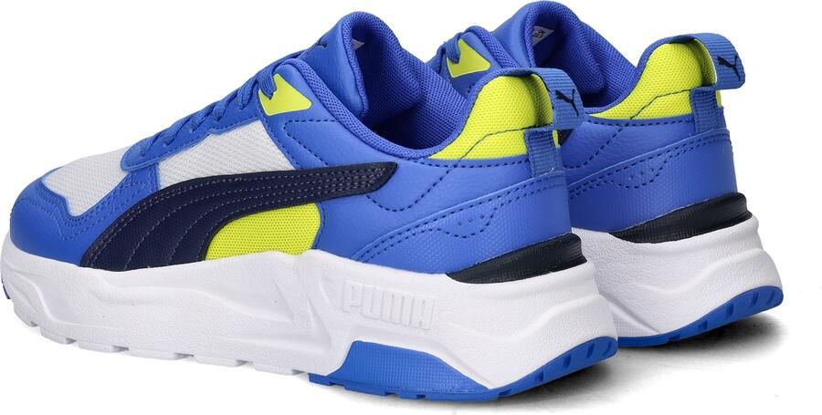 PUMA Trinity 2 LT JR sneakers blauw wit Uitneembare zool - Foto 14