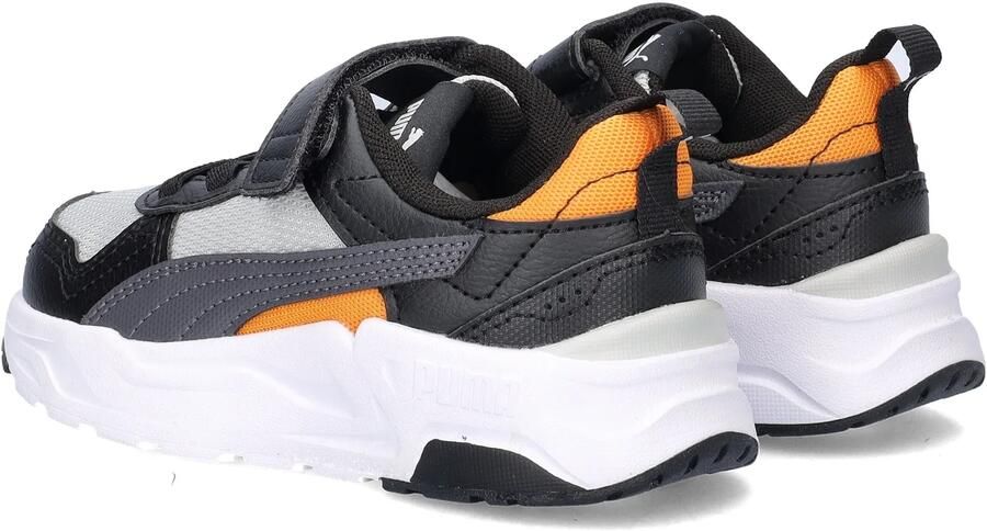 Puma Trinity mesh sneakers lichtgrijs zwart - Foto 7