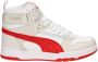 PUMA RBD GAME JR kindersneaker hoog 386172 04 wit rood - Thumbnail 1