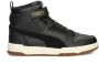 Puma Rebound Game WTR Joy sneakers zwart Jongens Meisjes Imitatieleer Meerkleurig 39 - Thumbnail 4