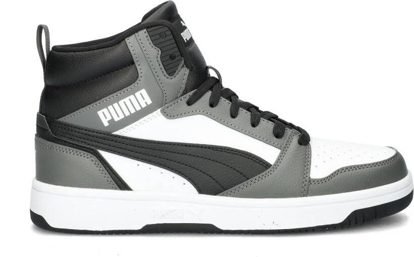 Puma Rebound V6 Sneakers Dames white black shadow grey maat: 40.5 beschikbare maaten:36 37.5 38.5 37 39 40.5 - Foto 9