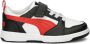 Puma Rebound v6 Low sneakers wit rood zwart Imitatieleer 28 - Thumbnail 3