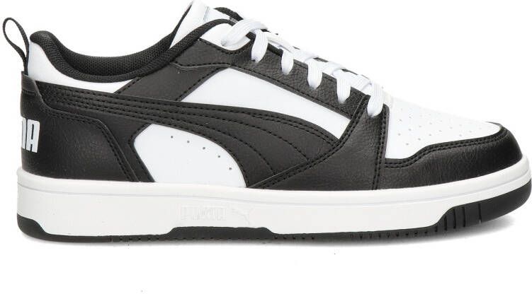Puma Rebound V6 Low Jr Fashion sneakers Schoenen white black maat: 37.5 beschikbare maaten:37.5 - Foto 14