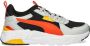 Puma Trinity Lite sneakers wit zwart rood geel Mesh Meerkleurig 35.5 - Thumbnail 3