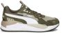 PUMA x-ray 3 sd in de kleur groen - Thumbnail 3