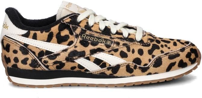 Reebok CLASSIC AZ CHEETAH BLACK CHALK Dames Sneakers Zwart cheetah - Foto 2