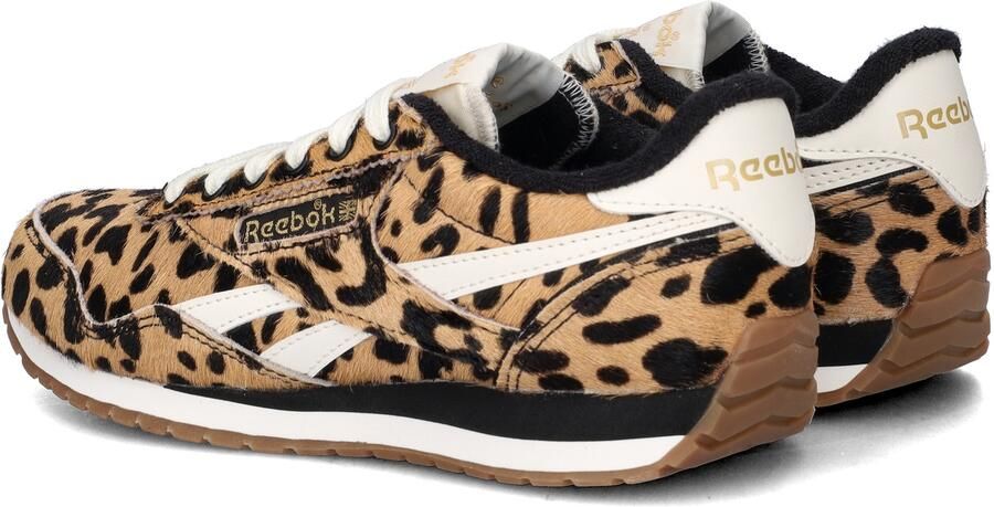 Reebok CLASSIC AZ CHEETAH BLACK CHALK Dames Sneakers Zwart cheetah - Foto 4