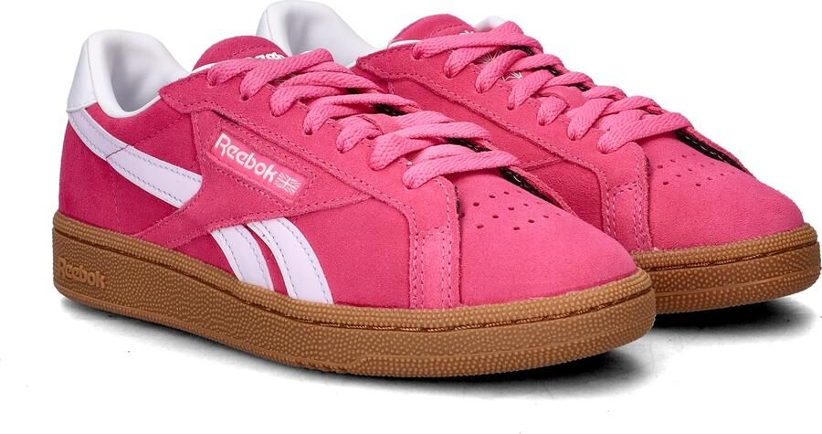 Reebok CLUB C GROUNDS UK Roze DIGITAL GLEAM GUM Dames Sneakers Roze - Foto 4