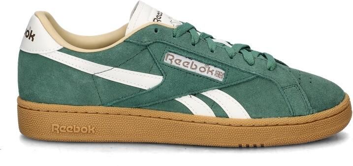 Reebok CLUBCGROUNDSUKFIELDGREENCHALKGUM Unisex Sneakers Groen chalk gum - Foto 2
