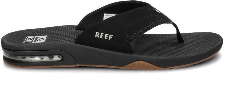 Reef Fanningblack Silver Heren Slippers Zwart Zilver - Foto 10