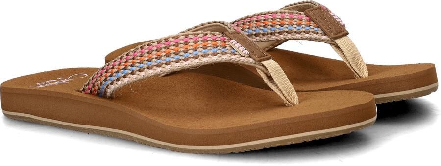 Reef BAJA ELANA BROWN PINK Dames Slippers brown pink - Foto 4