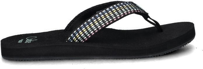 Reef BAJA ELANA BLACK FROSTY Dames Slippers black frosty