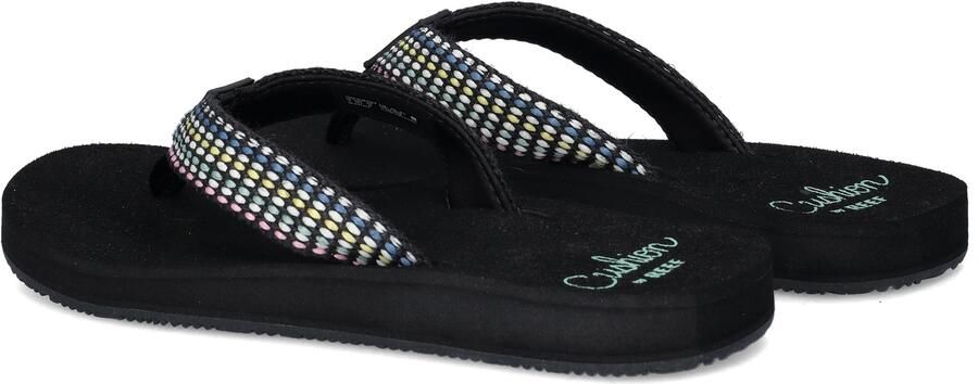 Reef BAJA ELANA BLACK FROSTY Dames Slippers black frosty - Foto 2