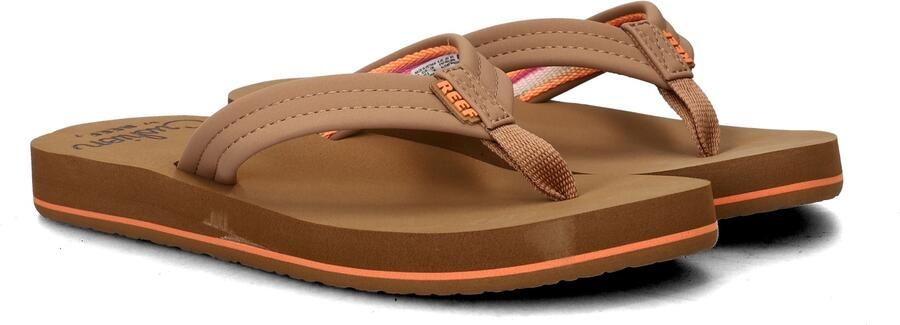 Reef Cushion Breezetan Smoothie Dames Slippers Cognac - Foto 4