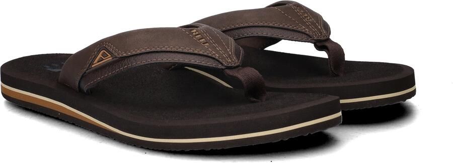 Bruin Tinten Cushion Teenslippers Zomer slippers Heren Bruin - Foto 11