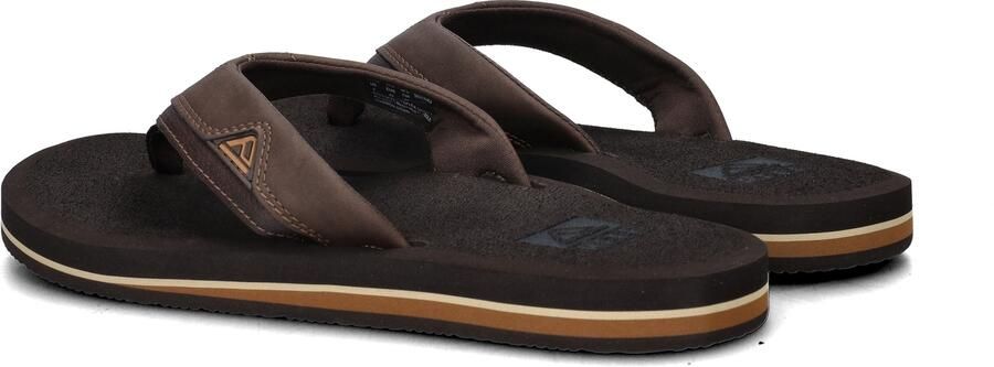 Bruin Tinten Cushion Teenslippers Zomer slippers Heren Bruin - Foto 12