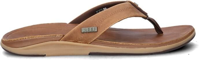 Reef Leather Offshore Heren Teenslippers Cj9057 Kleur Bruin - Foto 3