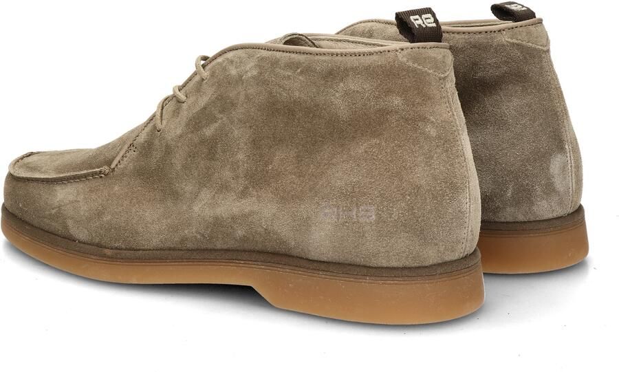 Rehab Collin Suede 4700 Taupe Veterschoenen Taupe Suede Heren Taupe - Foto 14