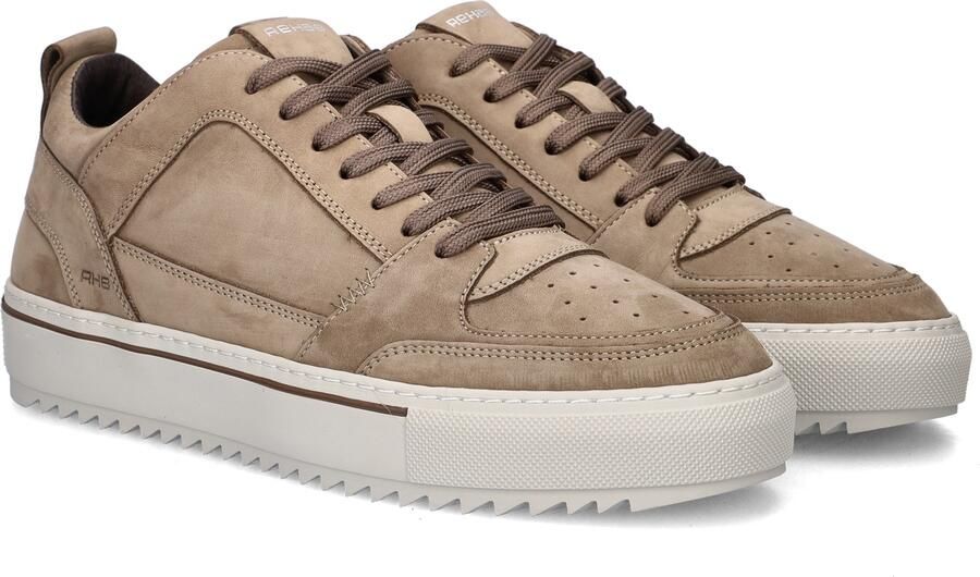 Rehab Creon Nubuck heren sneaker Taupe - Foto 10