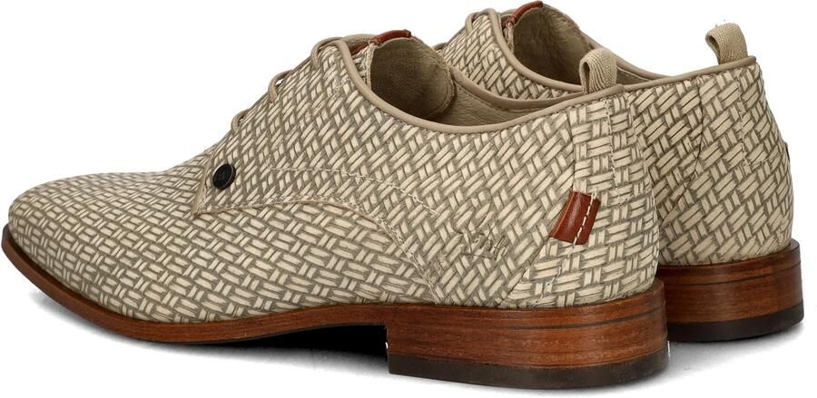 Rehab Greg Braid Nette schoenen Veterschoenen Heren Beige - Foto 16