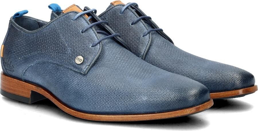 Rehab Vrouwen Veterschoenen Herenschoenen Greg Wall Blauw - Foto 4