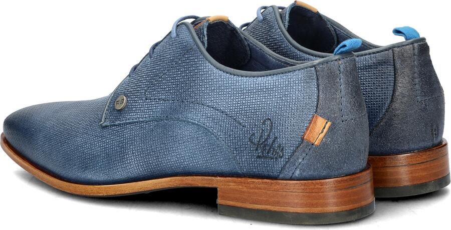 Rehab Vrouwen Veterschoenen Herenschoenen Greg Wall Blauw - Foto 5
