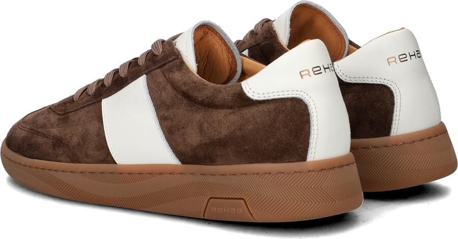 Rehab donkerbruine suède heren sneakers Zack - Foto 12