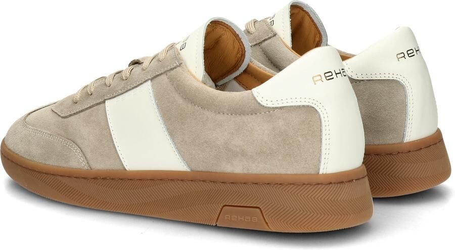 Rehab Zack Sue Lthr 5300 KHKI Sneakers Beige Suede Heren - Foto 12