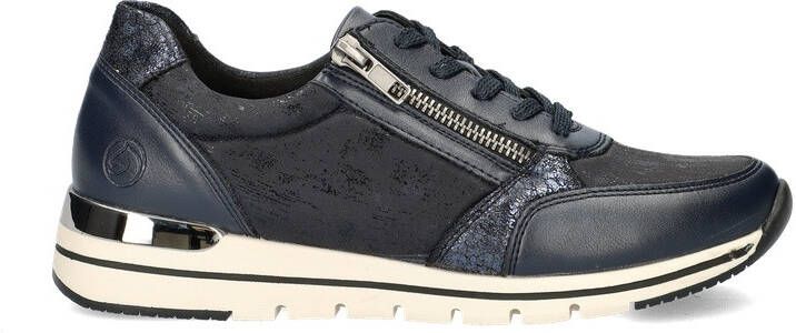 Remonte -Dames blauw donker sneakers - Foto 2