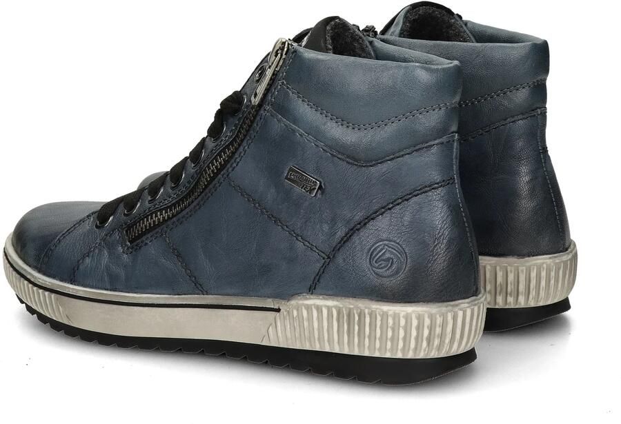 Remonte Veterschoenen platform lace-up ankle boots in crash look - Foto 6