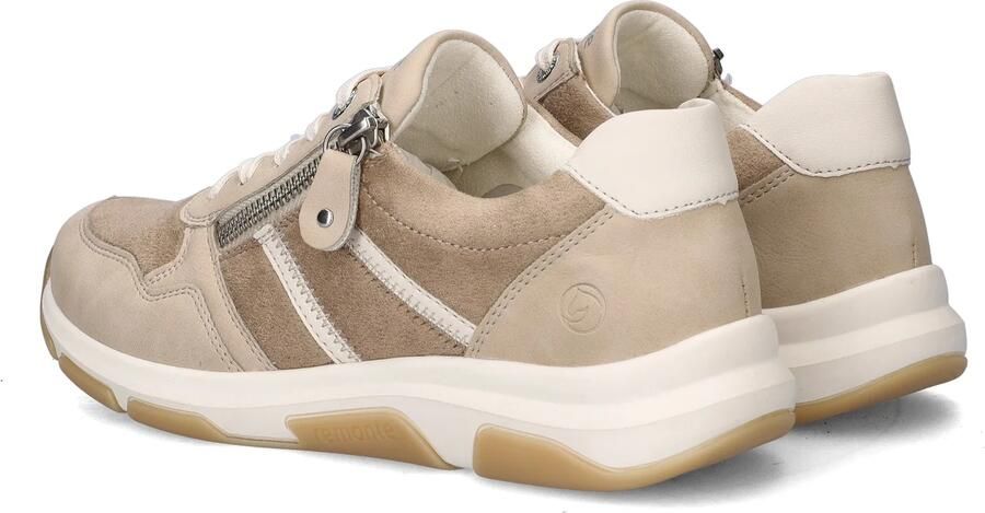 Remonte Sneakers met sleehak vrijetijdsschoen lage schoen veterschoen in vegan uitvoering - Foto 10