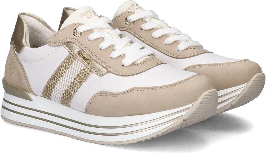 Remonte Sneakers Dames Beige - Foto 2