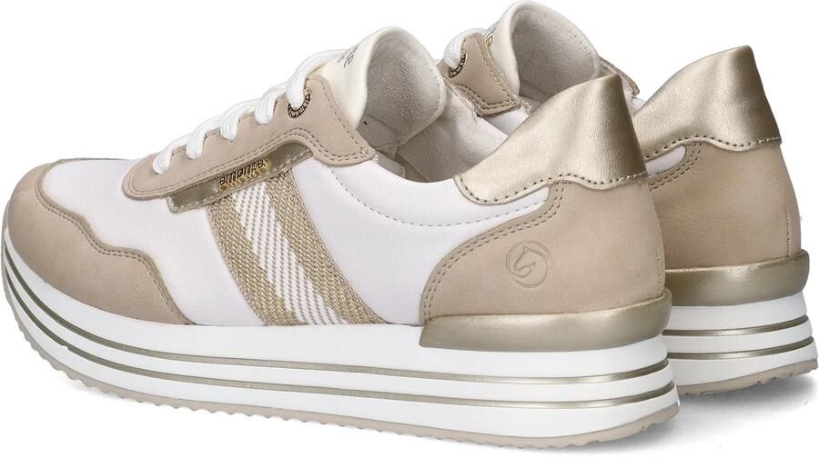 Remonte Sneakers Dames Beige - Foto 3