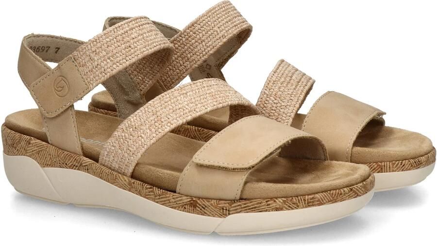 Remonte Sleehaksandaaltjes bandjessandaal comfortabele schoen zomerschoen met zacht voetbed - Foto 3