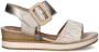 Remonte Sleehaksandaaltjes ELLE-Collection zomerschoen sandalen comfortschoen met klittenband onder de decoratieve gesp - Thumbnail 1