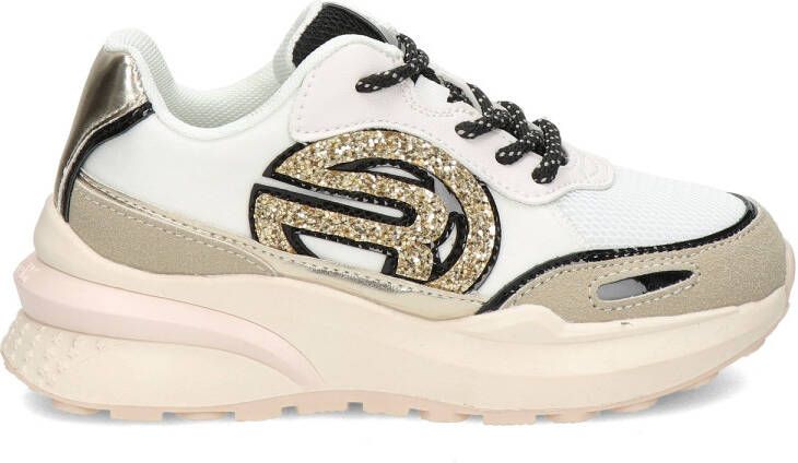 Replay Athena JR-1 chunky sneakers wit beige Meisjes Imitatieleer Printopdruk 34 - Foto 11