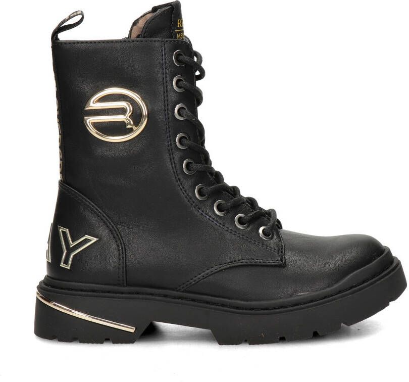 Replay Joplin 8 Veterboots Laarzen Met Veters Zwart - Foto 5