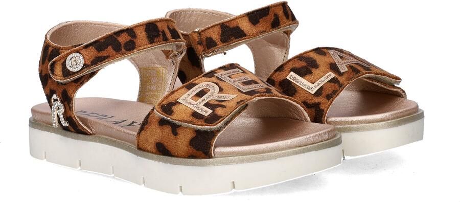 Replay Sandalen JT240020T-1367 Leopard Bruin - Foto 15