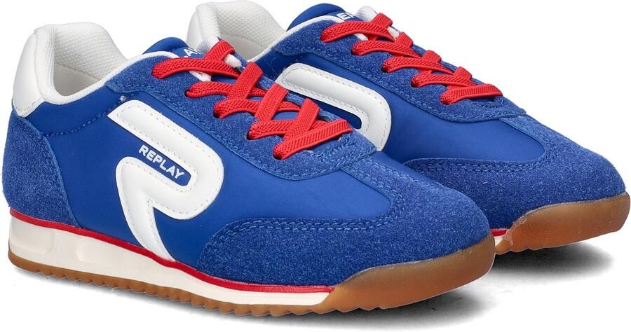 Replay Yard JR jongesn sneaker Kobalt - Foto 3