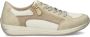 Rieker Beige en parelgrijze sneaker met stippenpatroon Multicolor Dames - Thumbnail 3