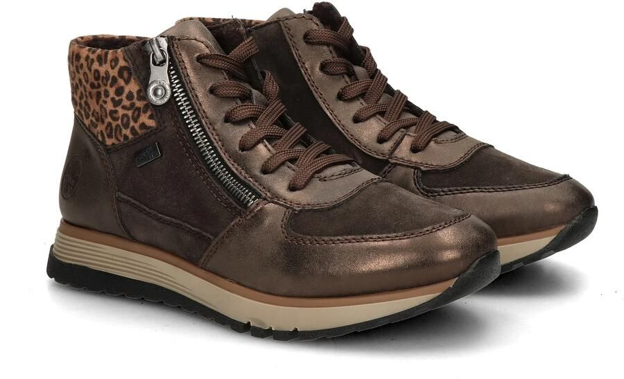Rieker Veterschoenen Hoog Veterschoenen Hoog Donkerbruin - Foto 14
