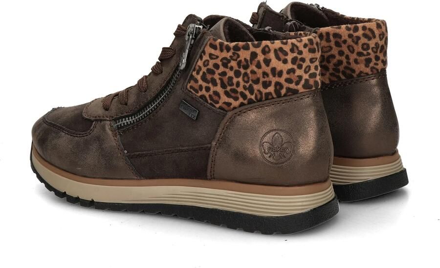 Rieker Veterschoenen Hoog Veterschoenen Hoog Donkerbruin - Foto 15
