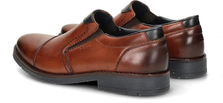 Rieker Heren Instapper Slipper Leer 13950-24 bruin - Foto 15