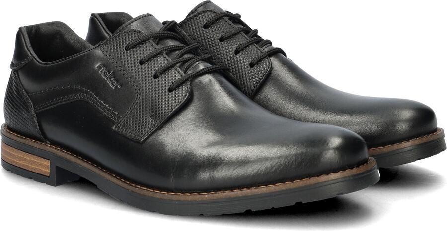 Rieker Veterschoenen met subtiele logo-opdruk vrijetijdsschoen lage schoen veterschoen - Foto 7