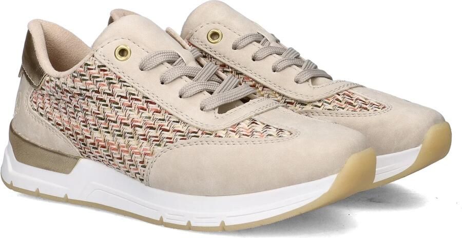 Rieker dames sneaker Beige multi - Foto 2