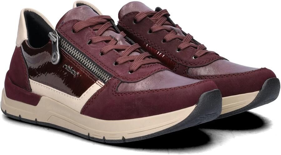 Rieker Sneakers Dames Rood - Foto 6